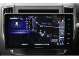 ケンウッド9V型フローティングタイプナビ。迫力の大画面。※社外用品のため保証対象外です。