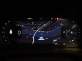 スピードメーターにはマップが映ります。