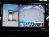 車の真上から見下ろしたような360度視界の良い『アラウンドビューモニター』です♪♪ 苦手な狭い駐車場、暗い所でも確認ができてとっても安心です♪♪