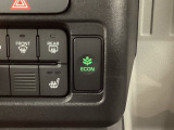 エコモードスイッチで省エネ運転も出来ます。