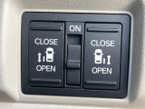 【両側パワースライドドア】スマートキーや運転席のスイッチで後席両側スライドドアの開閉が可能♪電動だから力を入れてドアを開ける必要が無く、小さなお子様でも簡単に開け閉めでき快適です♪