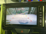 【バックカメラ】駐車時に後方がリアルタイム映像で確認できます。大型商業施設や立体駐車場での駐車時や、夜間のバック時に大活躍!運転スキルに関わらず、今や必須となった装備のひとつです!