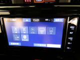 【オーディオ選択画面】AM/FMの切替や、交通情報もこちらの画面から選択できます。