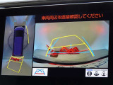 バックガイドモニターを装備しています、車庫入れもラクラクです。パノラミックビューモニターを搭載しています、上からの画像も表示されます。