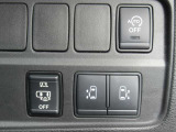 運転席周りの操作スイッチ類。