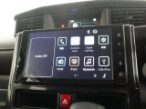 オーディオ機能とスマホ連携機能を搭載。スマホと車がつながります。AM/FMチューナーは標準装備です。フルセグTV視聴も可能です♪