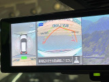 【アラウンドビューモニター】専用のカメラにより、上から見下ろしたような視点で360度クルマの周囲を確認することができます☆死角部分も確認しやすく、狭い場所での切り返しや駐車もスムーズに行えます。