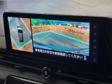 【アラウンドビューモニター】専用のカメラにより、上から見下ろしたような視点で360度クルマの周囲を確認することができます☆死角部分も確認しやすく、狭い場所での切り返しや駐車もスムーズに行えます。