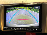 【バックカメラ】駐車時に後方がリアルタイム映像で確認できます。大型商業施設や立体駐車場での駐車時や、夜間のバック時に大活躍!運転スキルに関わらず、今や必須となった装備のひとつです!