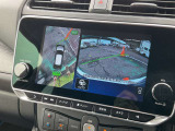 空から車を見たような「アラウンドビューモニター」!車の周りが一目で確認できるので、小さなお子様や障害物があっても安心して乗ることができます♪