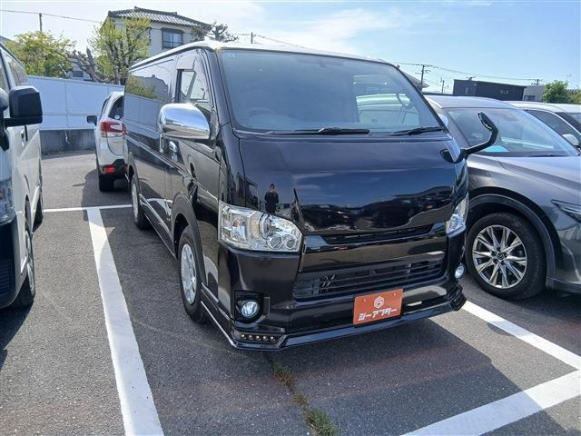 ハイエースバン 3.0 スーパーGL ロング ディーゼル 4WD 禁煙車 純正ナビ バックカメラ