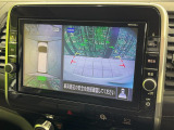 【アラウンドビューモニター】専用のカメラにより、上から見下ろしたような視点で360度クルマの周囲を確認することができます☆死角部分も確認しやすく、狭い場所での切り返しや駐車もスムーズに行えます。