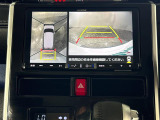 【パノラマモニター】クルマを真上から見下ろした視点で駐車をサポートします!死角からの障害物にいち早く気が付くことができます。