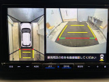 パノラマモニター付き。駐車が苦手な方でも安心。バックはもちろん、パノラマモニターでサイドも確認!