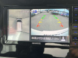 アラウンドビューモニターです!上空から貴方のお車をモニタニングしている様に車両の周りの安全確認が出来ます!