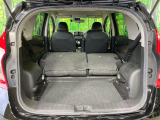 後席を格納すると、これだけの広さが!シーンに合わせたシートアレンジで、大きな荷物も積むことが出来ます♪