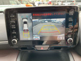 【アラウンドビューモニター】空から見下ろしているような視点で周囲を確認できます。スムースな駐車をサポートします♪