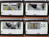 3Dサラウンドカメラ(360&deg;カメラ)で全方位の死角となる部分や発進時・駐車時・細い路地からの運転などカメラを通してモニターで確認することが可能です。