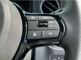 Hondaセンシングの機能のひとつ、アダプティブクルーズコントロール付!アクセルから足を離しても設定したスピードと前車との車間を保ち走行してくれます!車線維持もアシスト☆高速道路で疲労軽減ですね☆