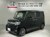 全国納車可 第三者機関証明書付 1年保証 ワンオ-ナ- ナビVXU-185NBi TV Rカメラ CD録音 BTオ-ディオDVD ETC装備のN-BOXカスタム G EXターボホンダセンシング入庫!