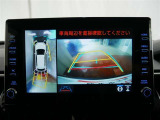 バックガイドモニターで、後方を確認しながら安心して駐車することができます。運転初心者も熟練者も必須の機能ですよ!