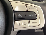 ハンドルにHondaセンシング系のクルーズコントロールやレーンキープアシストなどの操作スイッチが装備されています。ハンドルから手を離さず安全に操作できます。