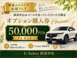 ゴールデンウィーク限定、オプション購入券プレゼント!