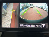 左サイドカメラとフロントカメラ運転席から死角となりやすい車両左前部分や前方部分もバッチリ見えます♪