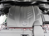 力強いトルクと高い環境性能を誇る直列6気筒ディーゼルエンジンを縦置き配置した、MAZDAの新世代プラットフォーム