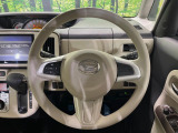 ステアリングも使用感が少なく、きれいな状態となっております♪