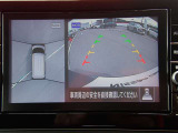 上からの視点で狭い駐車場への駐車などに役立つアラウンドビューモニターです♪