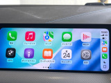 ●Apple Car Play:スマホとの有線接続で、ナビ・オーディオ再生などスマホのアプリ機能が画面でも使える便利機能です!