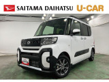 令和7年式タント ファンクロスリミテッド。走行919kmの低走行で状態良好です。見晴らしの良い視界と扱いやすいサイズが魅力。クリアランスソナー付きで駐車も安心の、毎日に使いやすい1台です。