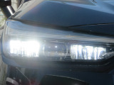 切れにくく明るいLEDヘッドライト装備!