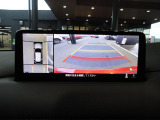 360&deg;ビューモニターを搭載しています。コーナーセンサーと合せてお使いいただくことで、安全、安心にお車の取り回しを行っていただけます。