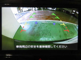 バックモニターで車庫入れもラクラクです。