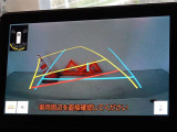 バックガイドモニターを装備しています、車庫入れもラクラクです。