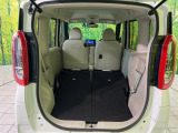 普段のお買い物や通勤、送迎等に十分な荷室スペースを確保しております。セカンドシートを倒すと、大きな荷物の積載も可能です♪