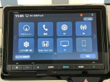 純正スマートナビ付きです!フルセグTV視聴、Bluetooth・ミュージックプレーヤー接続可能です!