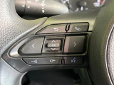 【ステアリングスイッチ】運転中、前方から目線をそらすことなく、オーディオ等の操作が可能な便利機能!安心&快適なドライブを演出してくれます♪