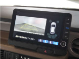 ◆リアワイドカメラシステム◆3種類の表示で後方確認をサポート♪セレクトレバーを「R」の位置に入れるとカメラ画像に切り替え。ノーマルビューでは従来のリアカメラと同様の標準的なビューで表示します!