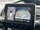 空から車を見たような「アラウンドビューモニター」!車の周りが一目で確認できるので、小さなお子様や障害物があっても安心して乗ることができます♪