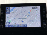 【メモリーナビ】操作はタッチパネルで簡単です。遠出や初めての場所もこれで安心ですね!