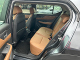 リアシートもゆったりしています