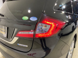 視認性がいいテールランプ。後続車にも存在をアピール。