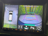 【全方位モニター用カメラ】専用のカメラにより、上から見下ろしたような視点で360度クルマの周囲を確認することができます☆死角部分も確認しやすく、狭い場所での切り返しや駐車もスムーズに行えます。