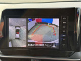 駐停車には便利なアラウンドビューモニター搭載。サイドモニターの切り替えも可能です。