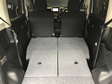 シートアレンジもできますので広々とご使用いただけます。