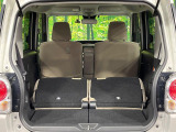 後席を格納すると、これだけの広さが!シーンに合わせたシートアレンジで、大きな荷物も積むことが出来ます♪
