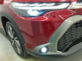 LEDヘッドライトとフォグランプのコラボです。雨や雪の日も安心!フォグランプがお車の存在を際立たせますね♪